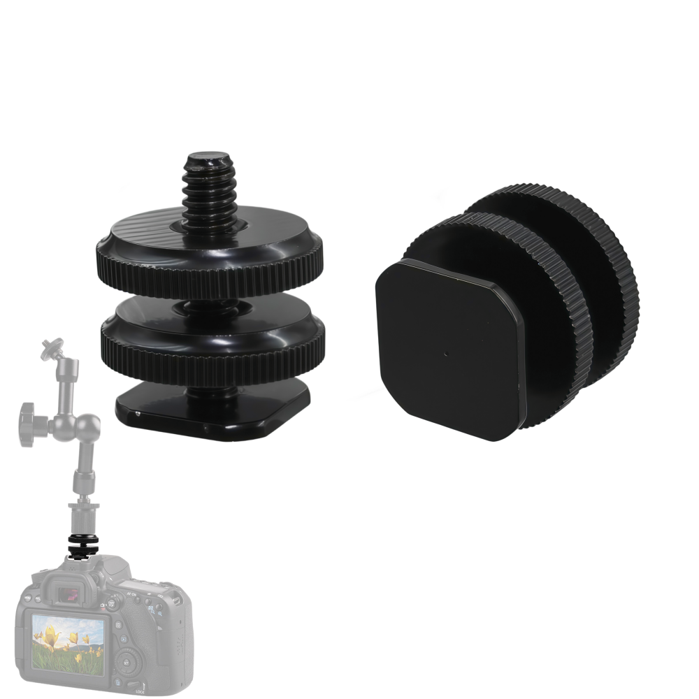 Hot Shoe Adapter - 1/4 Hot Shoe Mount Phone Holder