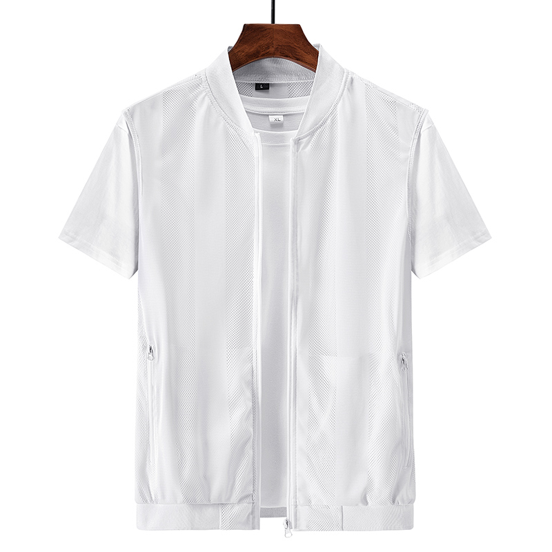 Summer Men Mesh Hollow Waistco - Photography Vest 评论和价格