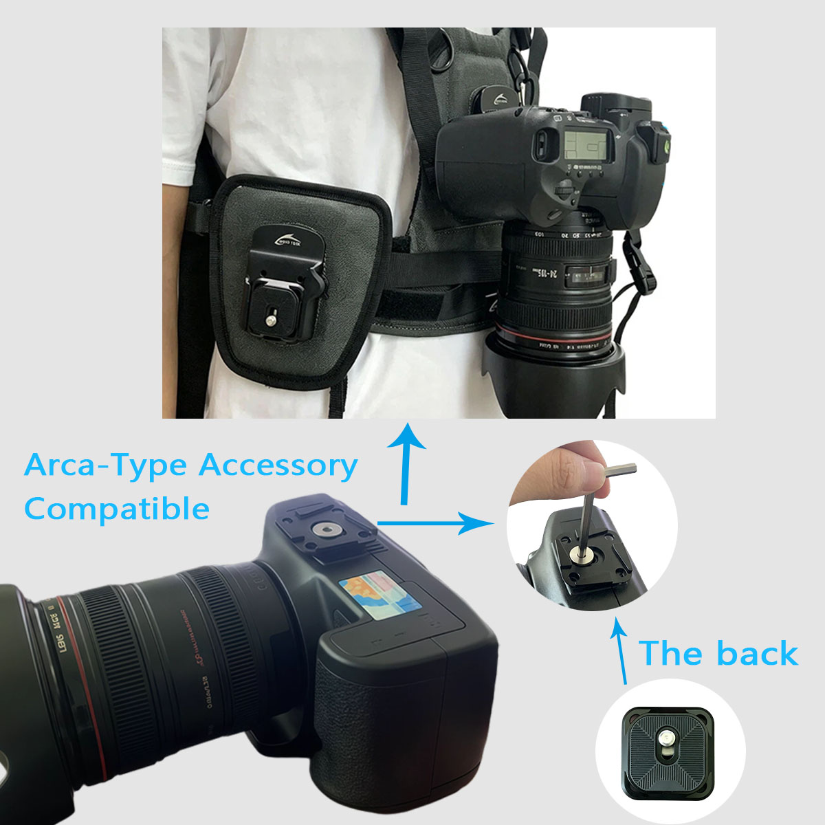 Aero Tack G3 Wanderer Dual‑Cam - Photography Vest 评论和价格