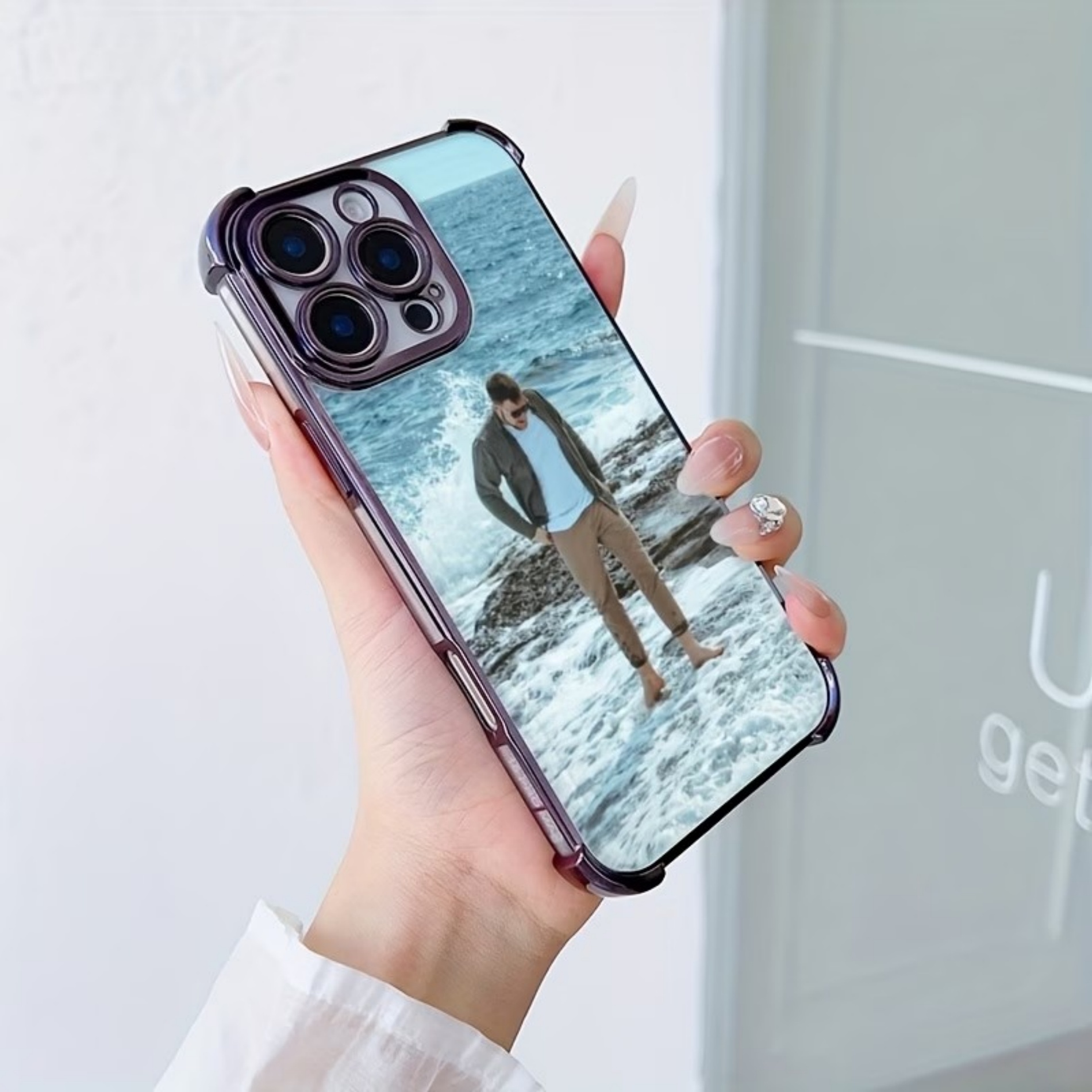 Shockproof Frame Case For iPho - Photography Exhibition 评论和价格