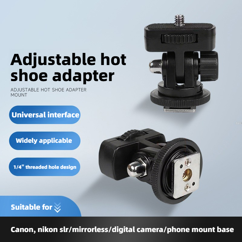 Universal Hot Shoe Mount Adapt - Hot Shoe Adapter 评论和价格