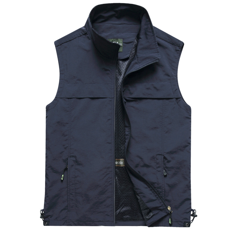 Men Outdoor Mesh Thin Waistcoa - Photography Vest 评论和价格