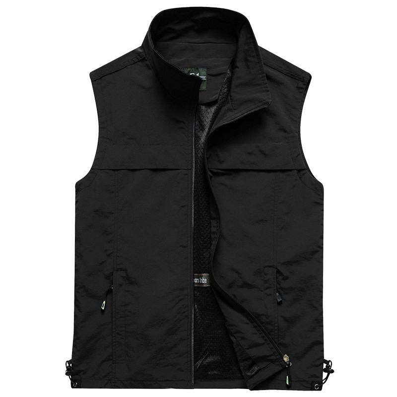 Men Outdoor Mesh Thin Waistcoa - Photography Vest 评论和价格