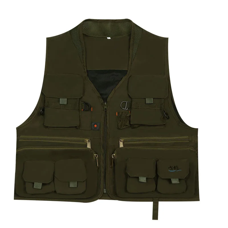 Spring Autumn Men Outdoor Quic - Photography Vest 评论和价格