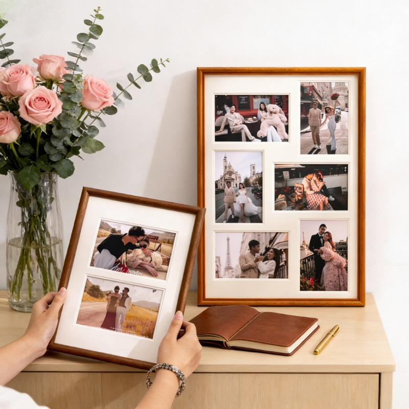 6-inch Multi-grid Solid Wood P - Photography Narrative 评论和价格