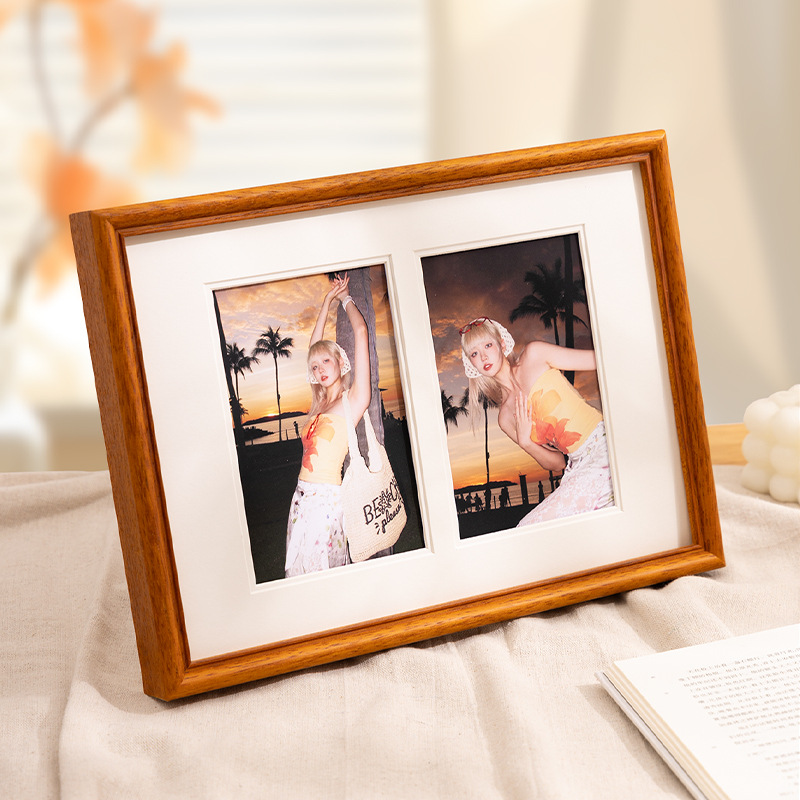 6-inch Multi-grid Solid Wood P - Photography Narrative 评论和价格