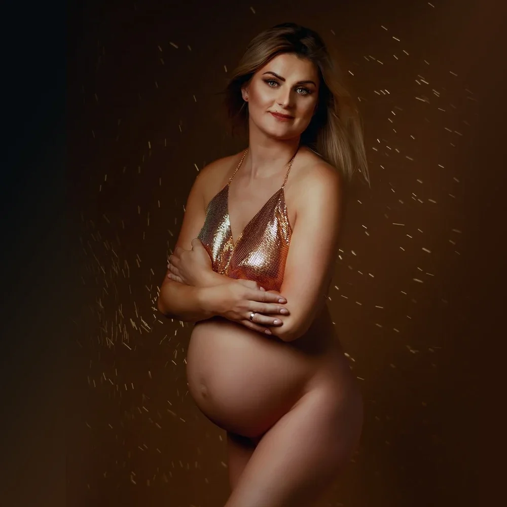Sexy Chain Maternity Photograp - Photography Vest 评论和价格