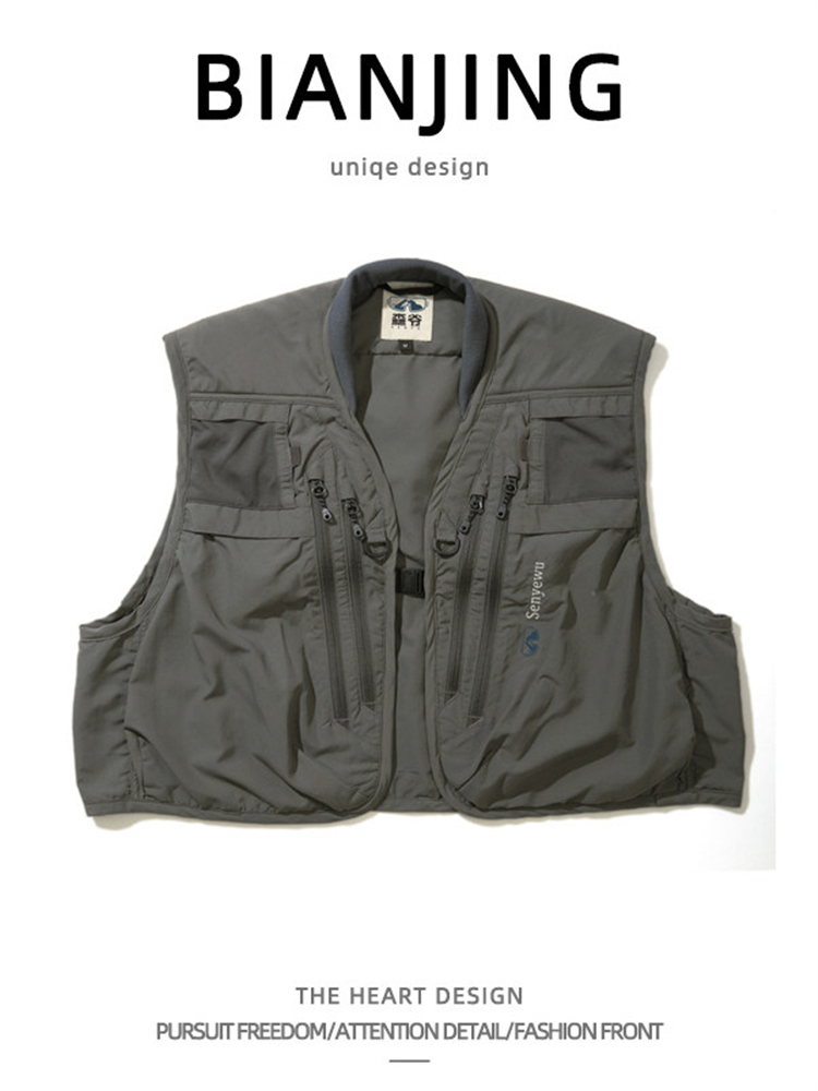 Trendy Outdoor Breathable Stre - Photography Vest 评论和价格