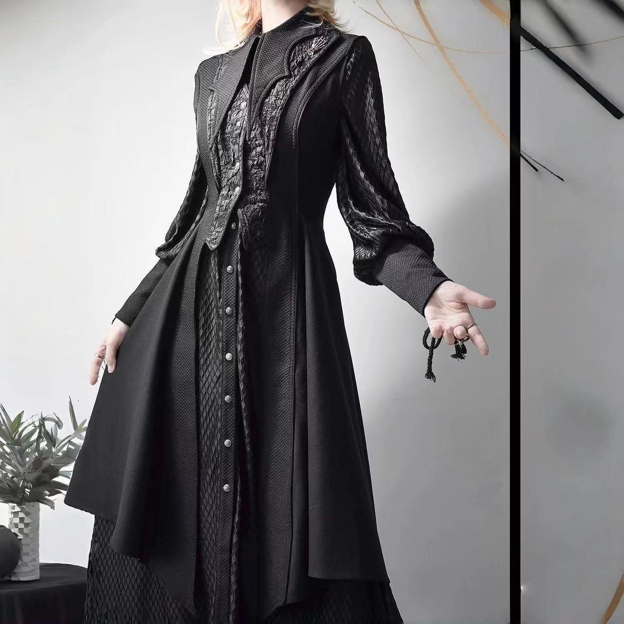 Dark Black Gothic Style Lolita - Photography Vest 评论和价格