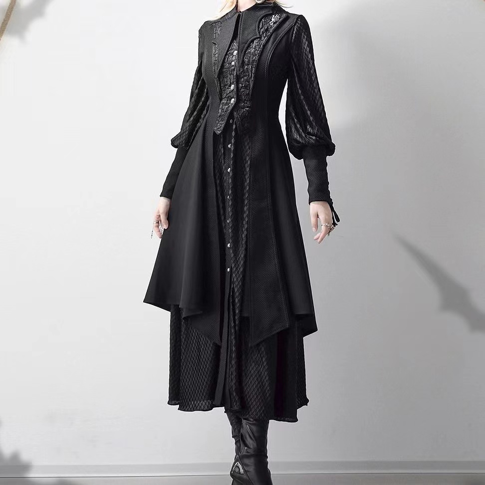 Dark Black Gothic Style Lolita - Photography Vest 评论和价格