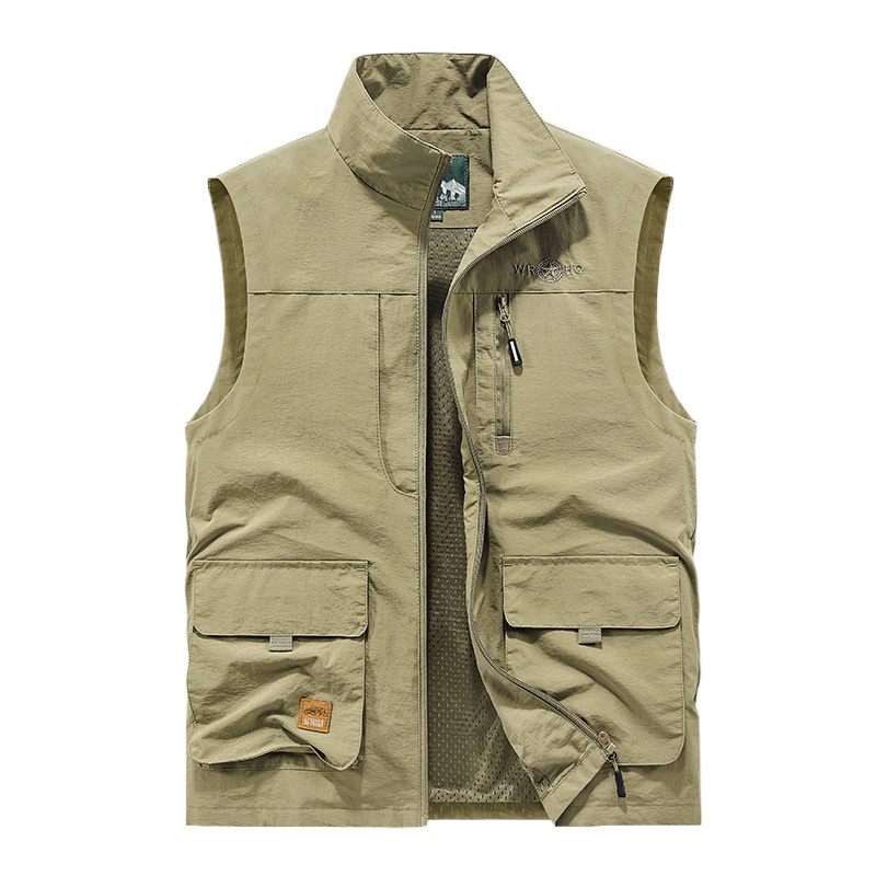 Men Outdoor Mesh Thin Waistcoa - Photography Vest 评论和价格