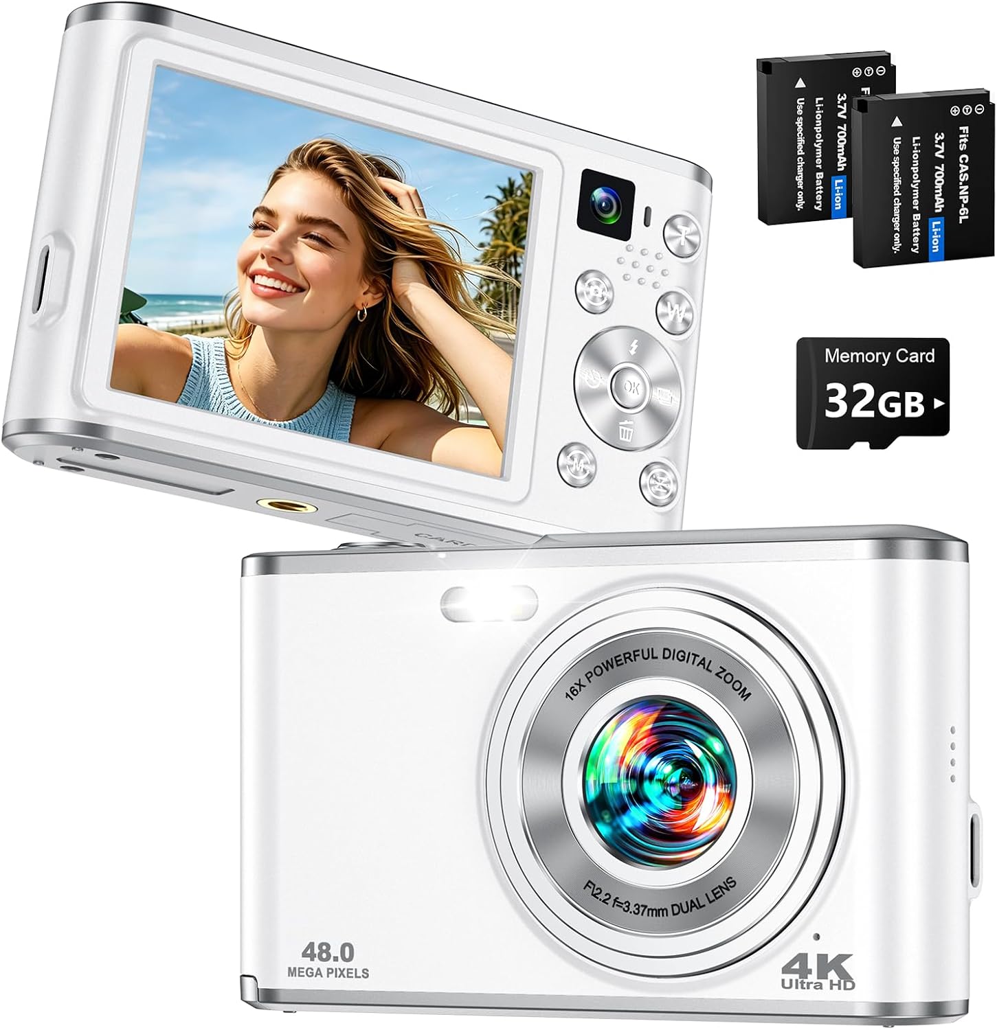 4K Digital Camera for Vlogging - Photography Zoom 评论和价格